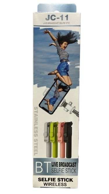 Palo Selfie y Trípode 2 en 1 con Bluetooth