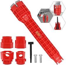 Llave Instaladora Multifuncional 8 en 1 para Grifos