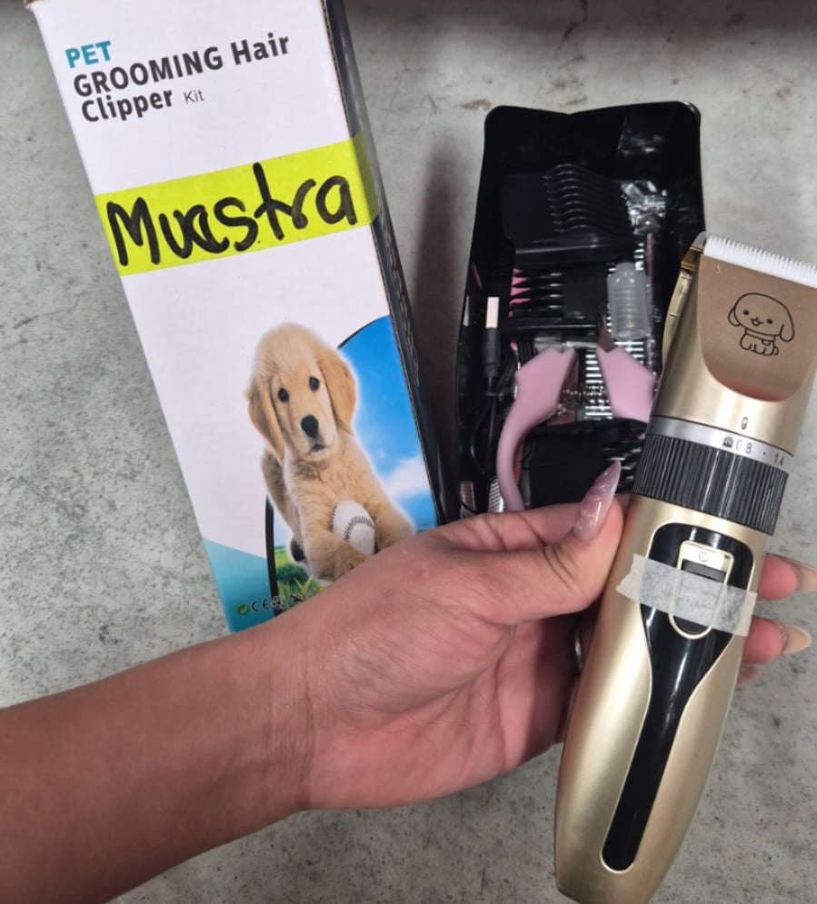 Cortapelos Eléctrico Profesional para Mascotas