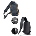 Mochila Antirrobo Crossbody Impermeable con USB