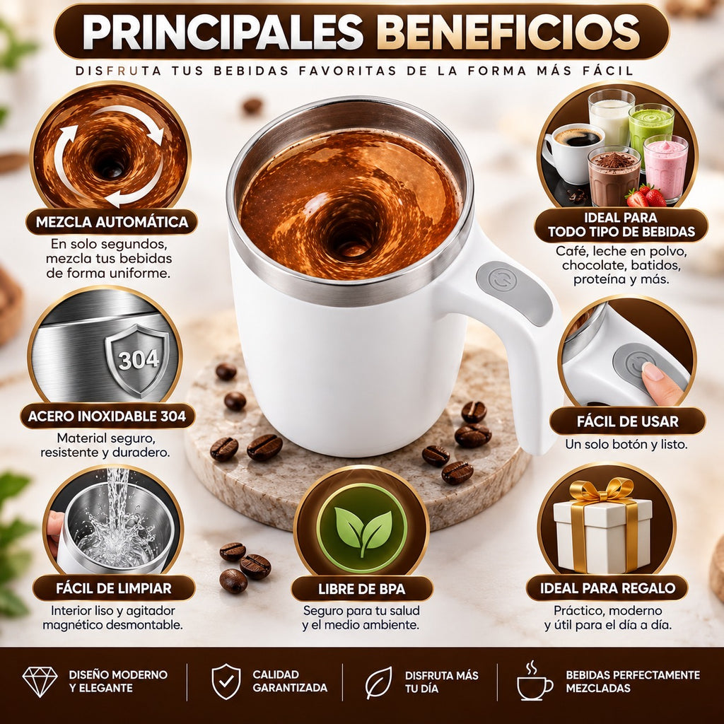 Taza Mezcladora Automática