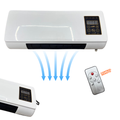 Ventilador Cerámico de Pared 2 en 1