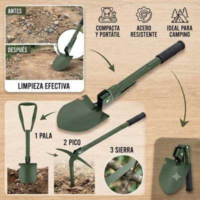 Pala Plegable Multiusos